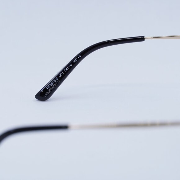 ?️ New Tom Ford FT5815-B 001 Eyeglasses - Shiny Black Frame 54mm main image 7